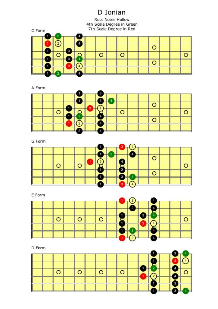 Major Scale | Self Taught Guitar Lessons